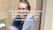 Elle accouche dans les toilettes d'une station-service