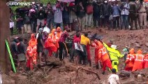 فيديو | أكثر من 22 قتيلاً في فيضانات وانهيارات أرضية جنوب الهند