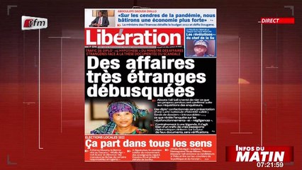 Infos du matin 18 Octobre 2021 - Revue des titres avec Cheikh Tidiane Diaho