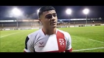 England Knights' Will Pryce discusses man-of-the-match debut against Jamaica