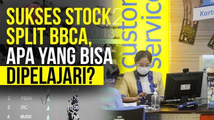 Belajar Stock Split dari BBCA, Bagaimana Cara Menghitung harganya_