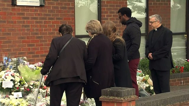 Sir David Amess’ family visit scene of his stabbing