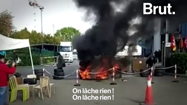 Les salariés de l'entrepôt H&M du Bourget en grève illimitée