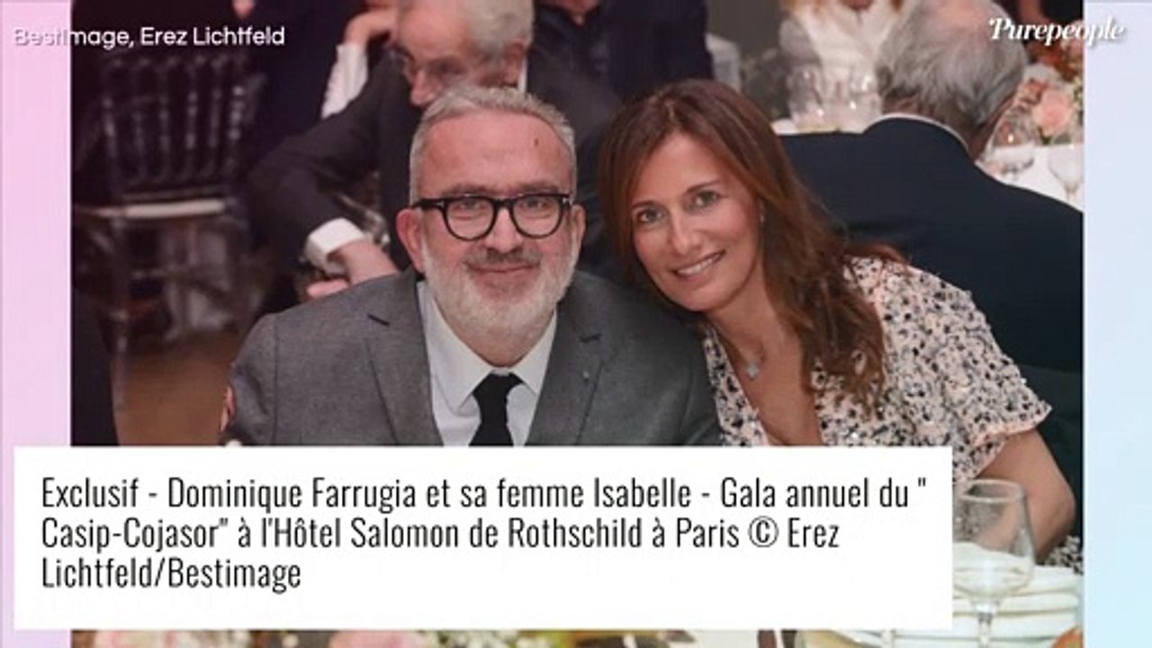 "Si elle n'était pas là..." : Dominique Farrugia ému en évoquant sa femme, son roc face à la maladie