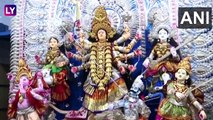 Durga Puja 2021: পুজোয় ঝলমলে টলিউড তারকারা