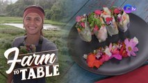 Farm To Table:  Chef JR Royol turns himself into an artist?