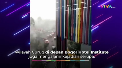 Tetap Waspada! Bogor Diterpa Hujan Badai Mengerikan