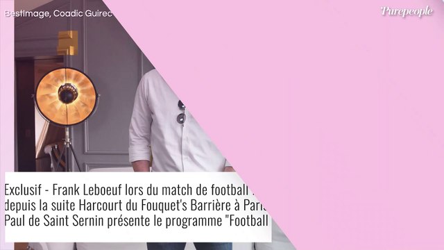 Frank Leboeuf torse nu et pectoraux saillants : il dévoile son corps d'athlète à 53 ans