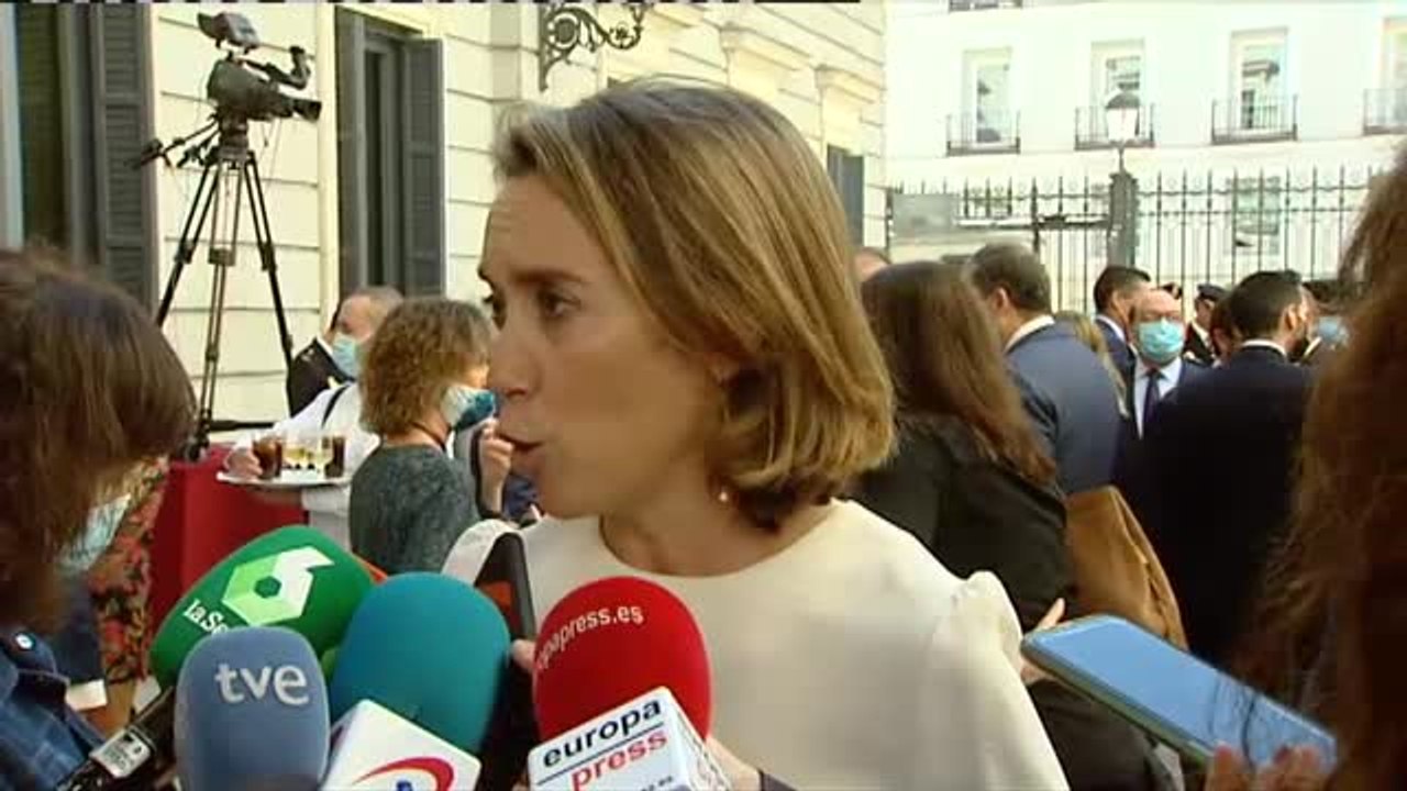 Cuca Gamarra sobre las palabras de Otegui: "Me parecen pura hipocresía"