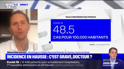 Incidence du Covid-19 en hausse: pour cet infectiologue, "il faut réussir au mieux la campagne de 3ème dose"