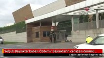 Selçuk Bayraktar babası Özdemir Bayraktar'ın cenazesi ömrünü adadığı Baykar tesislerine getirildi