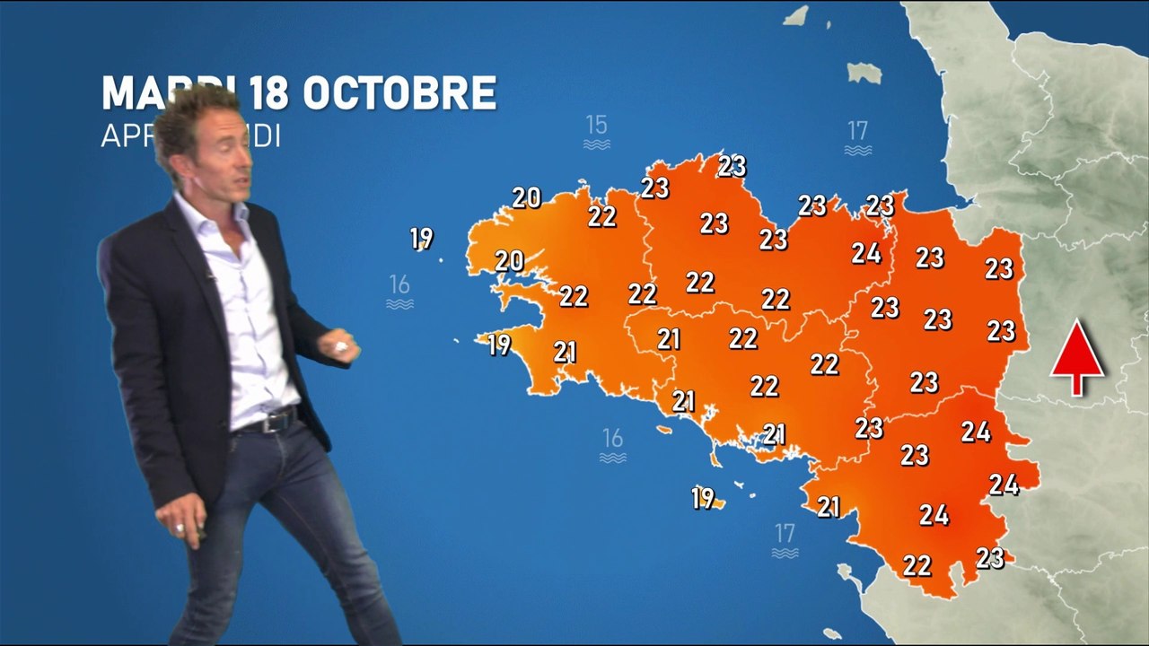 Bulletin météo pour le mardi 19 octobre 2021