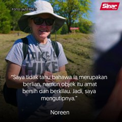 Wanita temui berlian RM92,000 ketika mendaki