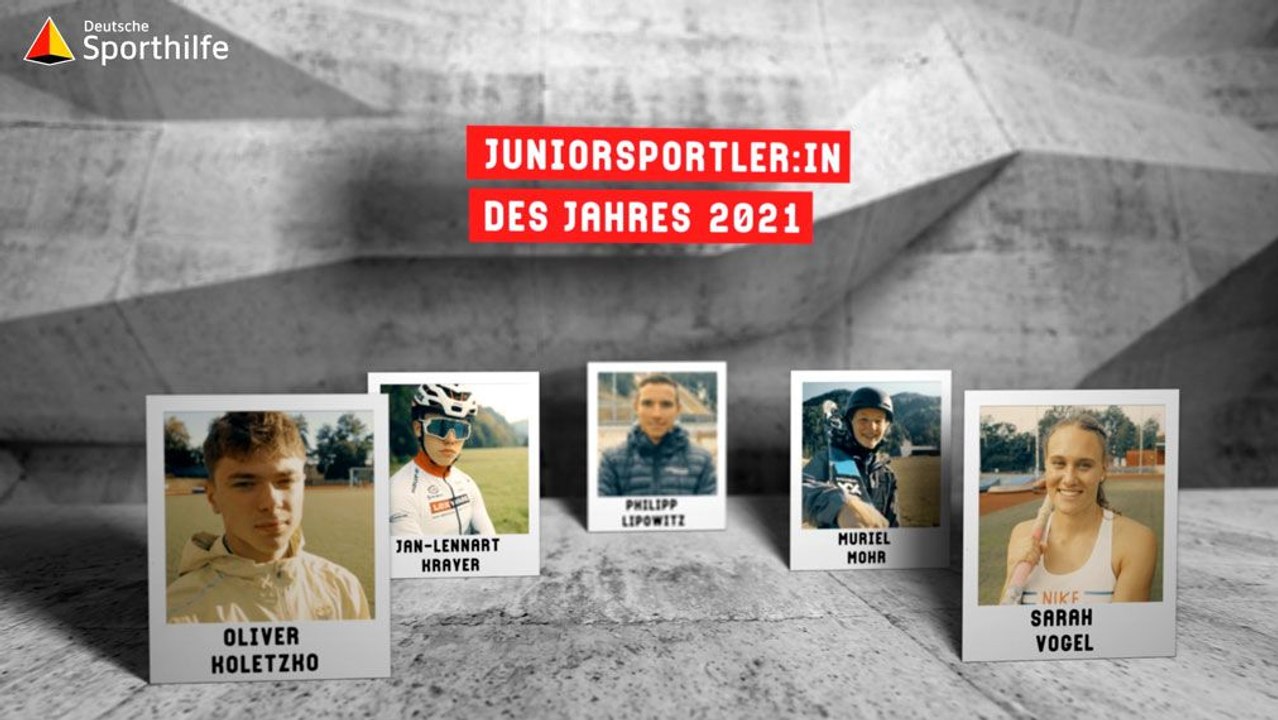 Wer wird 'Juniorsportler:in des Jahres' 2021?