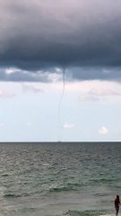 Clouds Make Contact With Ocean