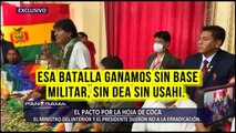 ¡Exclusivo! El pacto por la hoja de coca: Barranzuela y Castillo dijeron no a la erradicación
