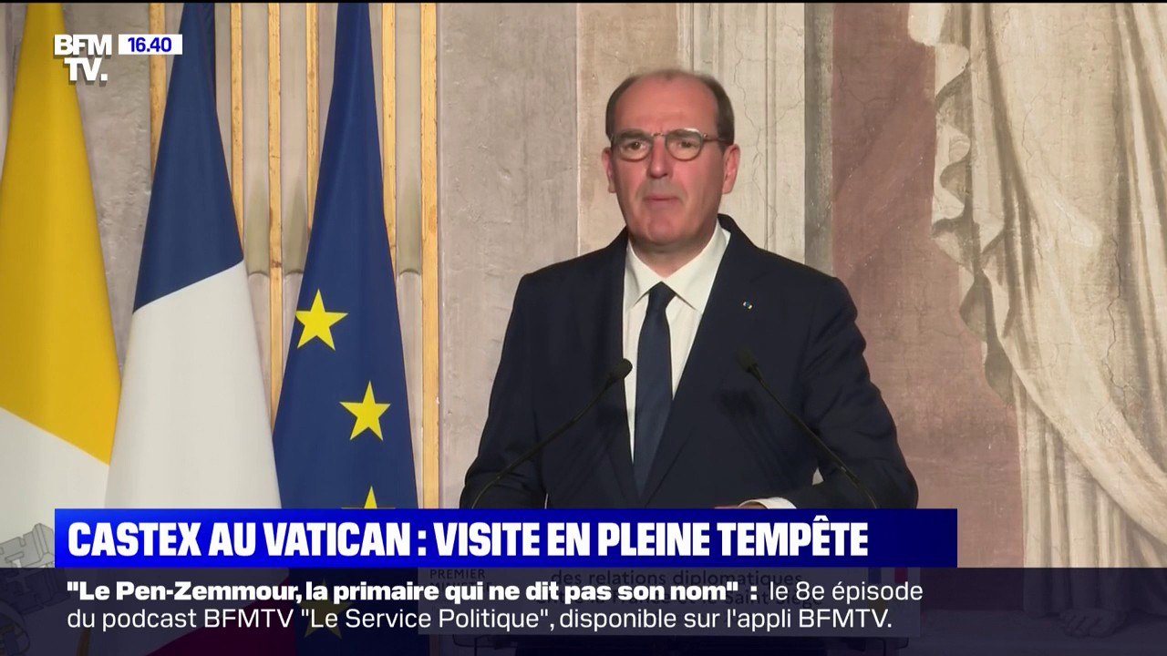 Jean Castex: "La séparation de l'Église et de l'État n'est en aucun cas la séparation de l'Église et de la loi"