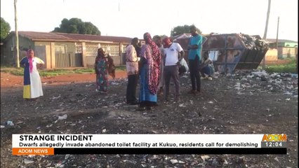 Strange Incident: Dwarfs allegedly invade abandoned toilet facility at Kukuo - Premotobre (18-10-21)