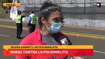 Mural contra la Poliomielitis