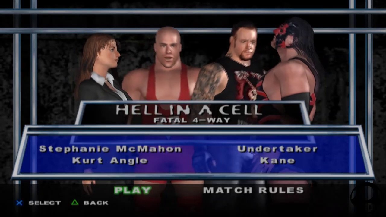 Here Comes the Pain Stephanie McMahon vs Kurt Angle vs Undertaker vs Kane