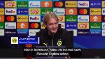 Kopfballungeheuer Brandt: Spaß bei der BVB-PK