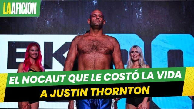 El nocaut que le costó la vida a Justin Thornton en pelea de box sin guantes