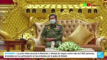 Junta militar de Myanmar anunció que liberará a más de 5.000 detenidos durante las protestas