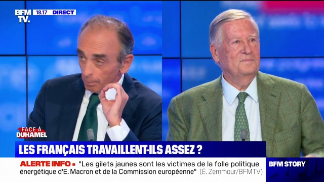 Éric Zemmour: Emmanuel Macron, il dit quelque chose mais ne fait jamais ce qu'il dit, ou il fait le contraire