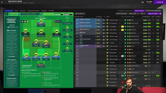 [GK Live Replay] L’insubmersible Toulon revient dans Football Manager 2021 pour prendre le podium de National 2