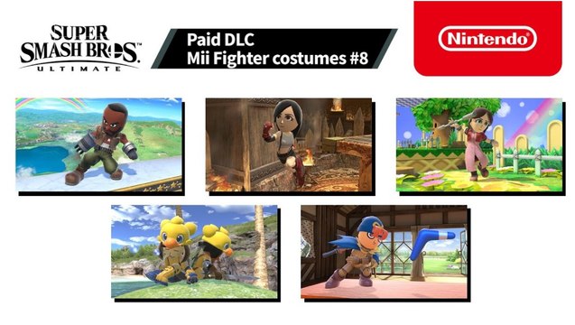 Super Smash Bros. Ultimate – Disfraces de Final Fantasy VII