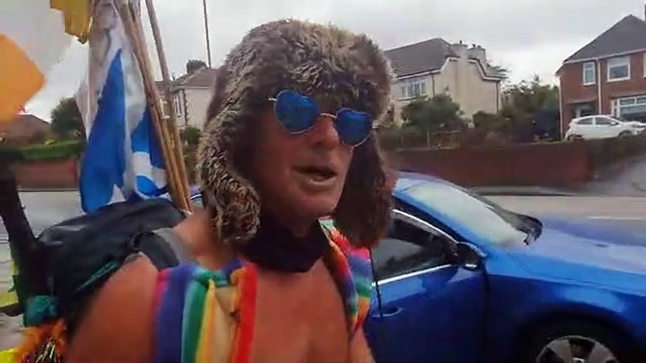 Famous charity fundraiser SpeedoMick is currently on the home leg of his 2000 mile charity walk across the UK and Ireland where he’s giving back £250,000 to local charities along the way