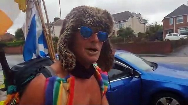 Famous charity fundraiser SpeedoMick is currently on the home leg of his 2000 mile charity walk across the UK and Ireland where he’s giving back £250,000 to local charities along the way