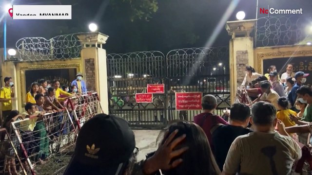 Group of anti-coup prisoners released in Myanmar