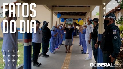 Sargento da PM com covid-19 recebe alta em Santarém