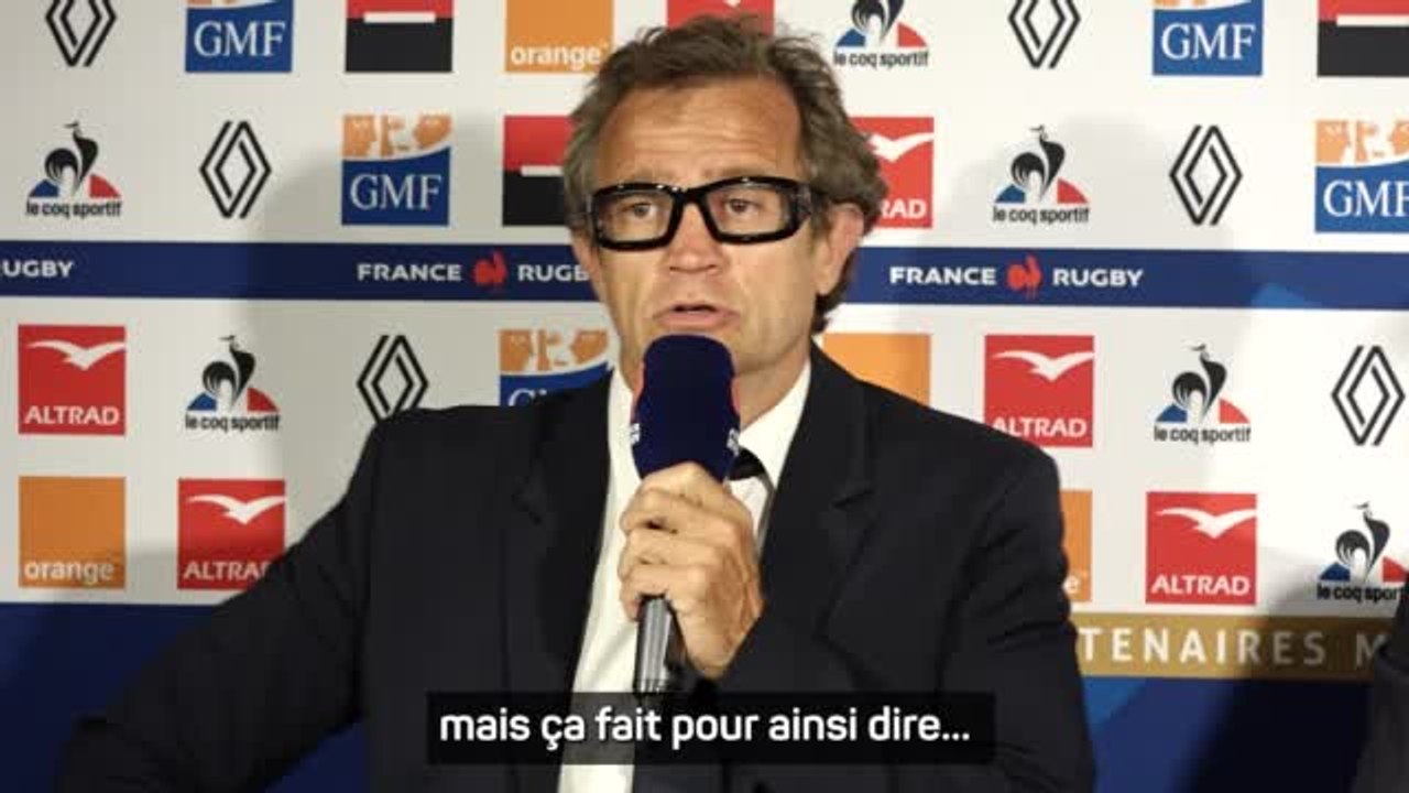 XV de France - Galthié : " Très heureux de retrouver la meilleure équipe de France du moment"