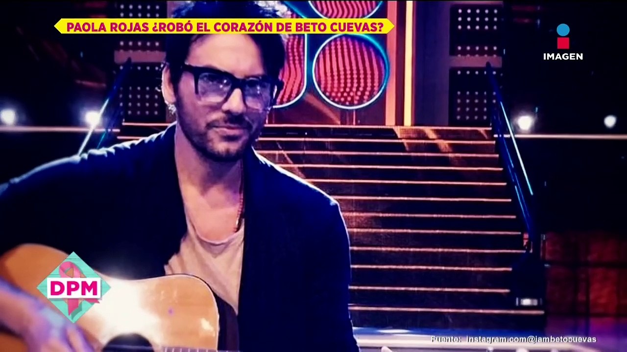 Beto Cuevas admira a Paola Rojas pero desmiente romance con ella