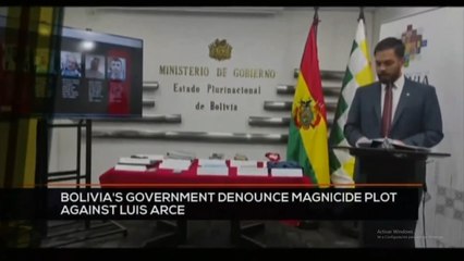 FTS 12:30 18-10: Bolivia´s government denounce magnicide plot against Luis Arce