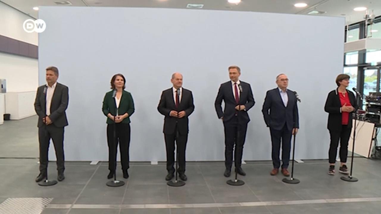 На смену правительству Меркель придет "светофорная" коалиция? (18.10.2021)