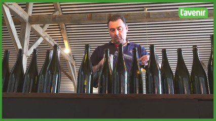 Les secrets de la vigne wallonne : L'assemblage