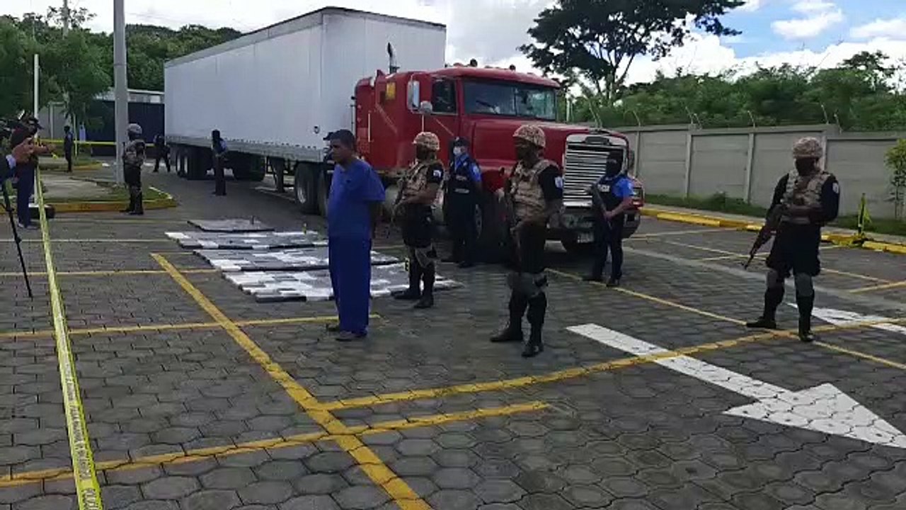 Incautan en Nicaragua más de 21 millones de dólares en cocaína