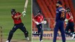 India vs England  T20 World Cup Warm-up Updates.. England Innings Highlights