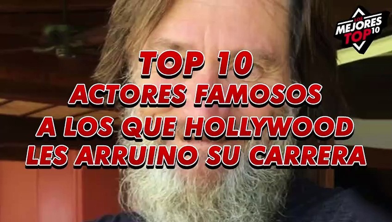 Actores famosos a los que Hollywood les arruino su carrera y su vida