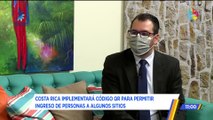 COSTA RICA IMPLEMENTARÁ CÓDIGO QR PARA PERMITIR INGRESO DE PERSONAS A ALGUNOS SITIOS