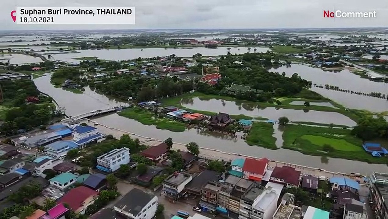 Paradies unter Wasser: Zentral-Thailand leidet