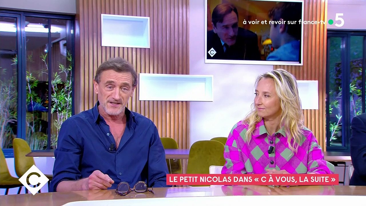 Audrey Lamy dans l'émission "C à Vous" sur France 5.
