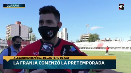 La  franja comenzó la pretemporada