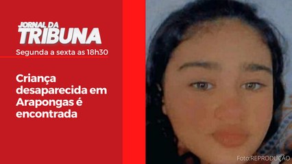 Criança desaparecida em Arapongas é encontrada