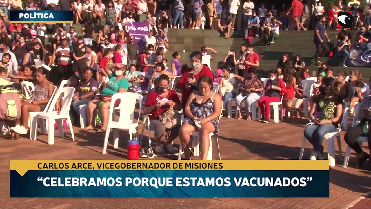 “Celebramos porque estamos vacunados”