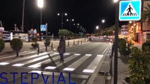 Sem atropelamentos faixa de pedestres com sensores iluminados são testadas na Espanha.ai