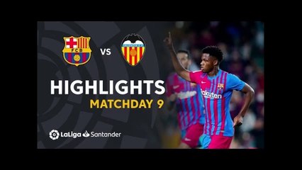 Barca vs Valence 3-1